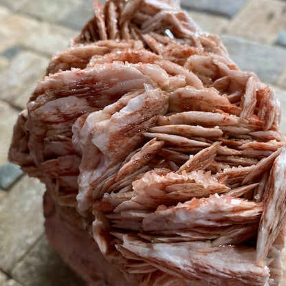 BARYTE WITH CALCITE ; TAFF'S WELL, PENTYRCH, WALES, U.K. 575g MF4622