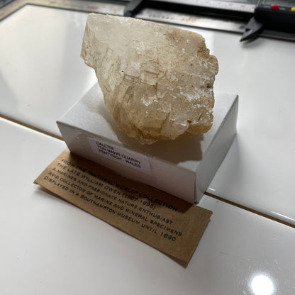 CALCITE FROM TON MAWR QUARRY, PENTYRCH, WALES. 133g MF5322