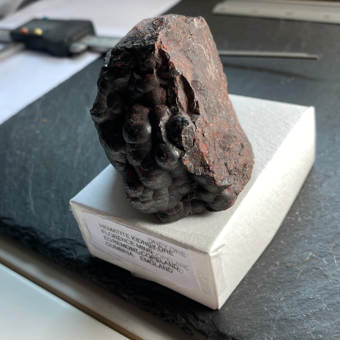 HEMATITE KIDNEY ORE.  FLORENCE MINE, CUMBRIA. 258g MF1430