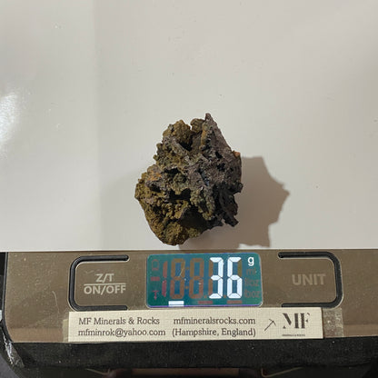 CORKITE ON GOETHITE : SERRA DA MINA, CERCAL, SETUBAL, PORTUGAL 36g MF4627