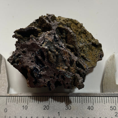 CORKITE ON GOETHITE : SERRA DA MINA, CERCAL, SETUBAL, PORTUGAL 36g MF4627