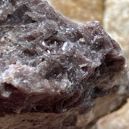 AXINITE IN MATRIX FROM WHEAL COCK, BOTALLACK, CORNWALL,  298g  MF212