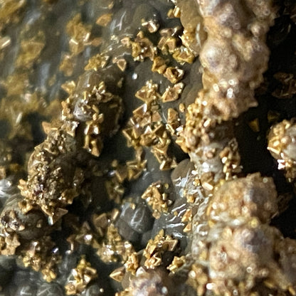 CORKITE ON GOETHITE : SERRA DA MINA, CERCAL, SETUBAL, PORTUGAL 36g MF4627