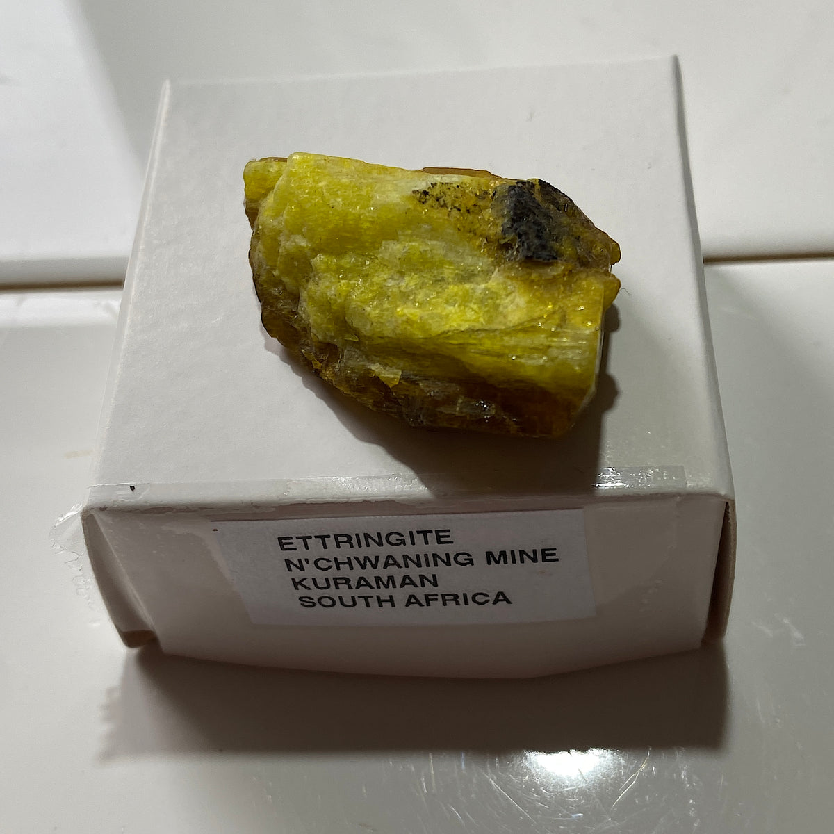 ETTRINGITE RARE MINERAL FROM N'CHWANING MINE, SOUTH AFRICA  10g. MF5342