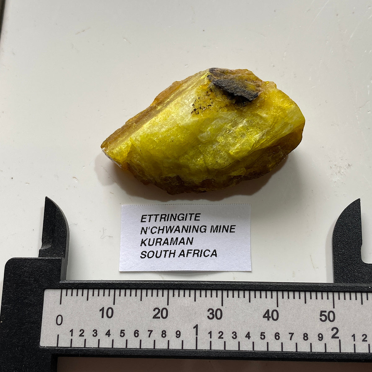 ETTRINGITE RARE MINERAL FROM N'CHWANING MINE, SOUTH AFRICA  10g. MF5342