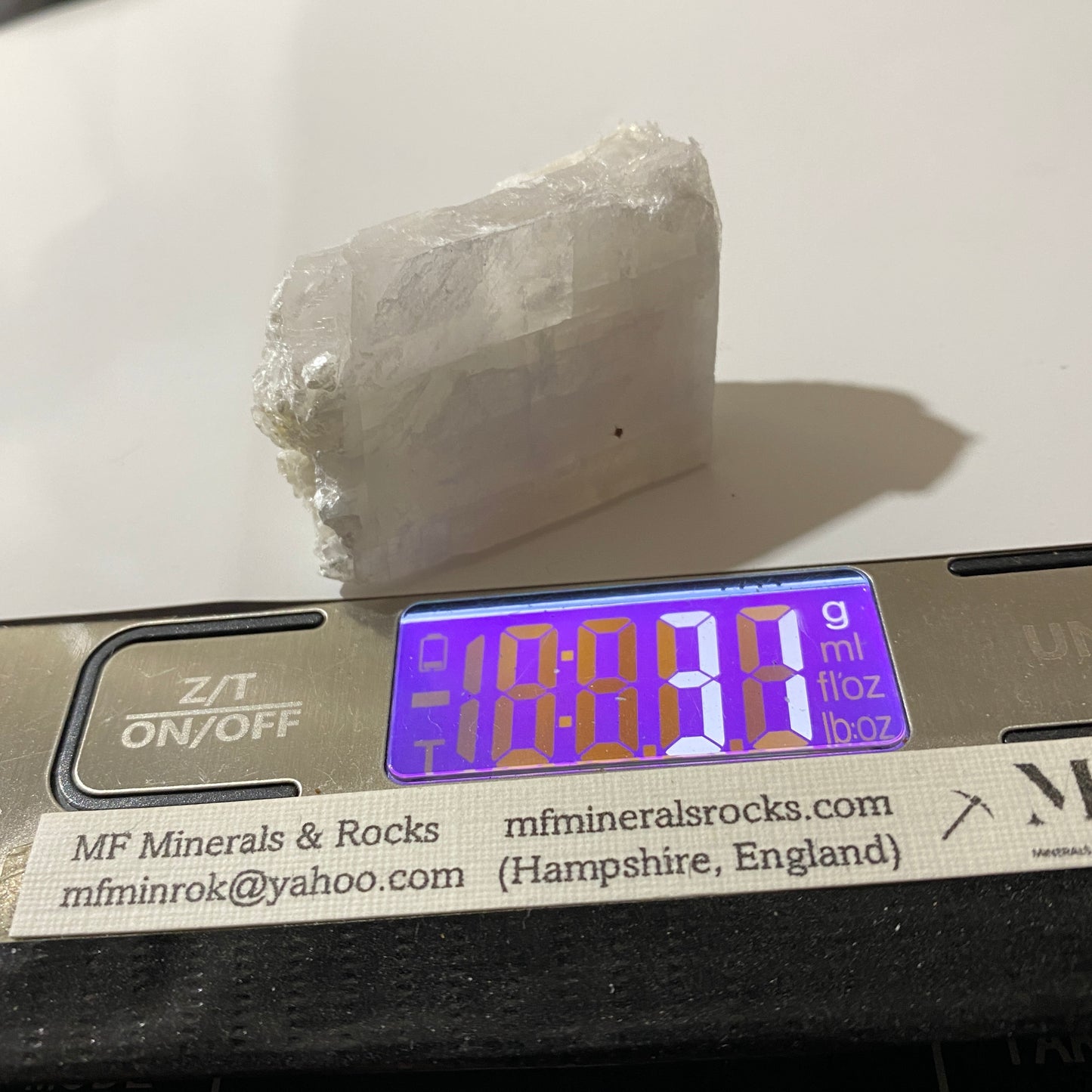 CALCITE : PARC MINE, LLANWRST,SNOWDONIA, WALES. 31g MF4625