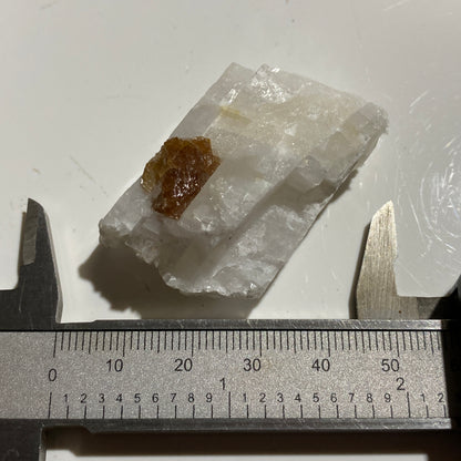 CALCITE : PARC MINE, LLANWRST,SNOWDONIA, WALES. 31g MF4625