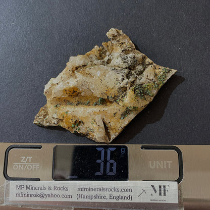 PYROMORPHITE WITH QUARTZ - NANT-Y-MOCH, TREFRIRIG, CEREDIGION, WALES 36g MF305