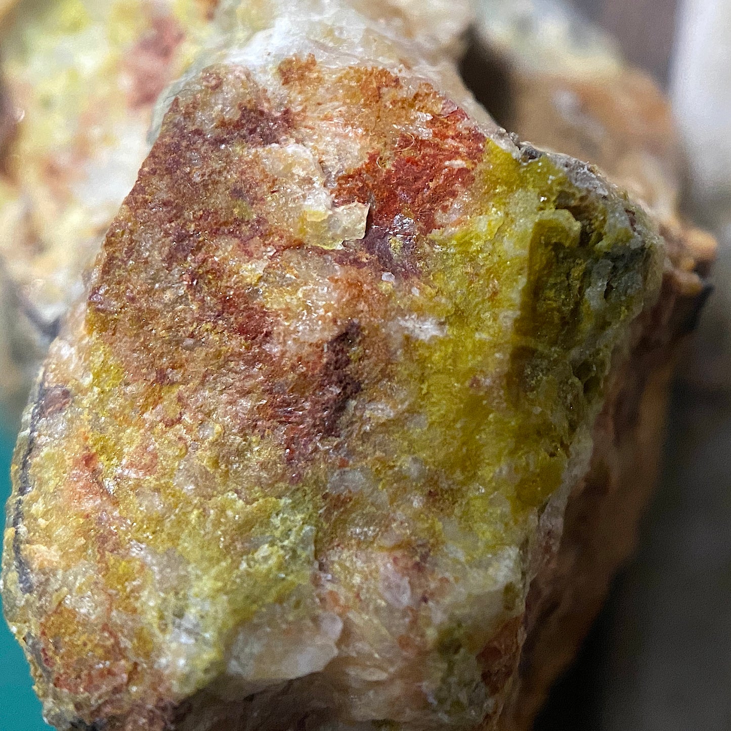 CARMANTITE & BEUDANTITE : CALDBECK FELLS, CUMBRIA, ENGLAND 35g MF4619