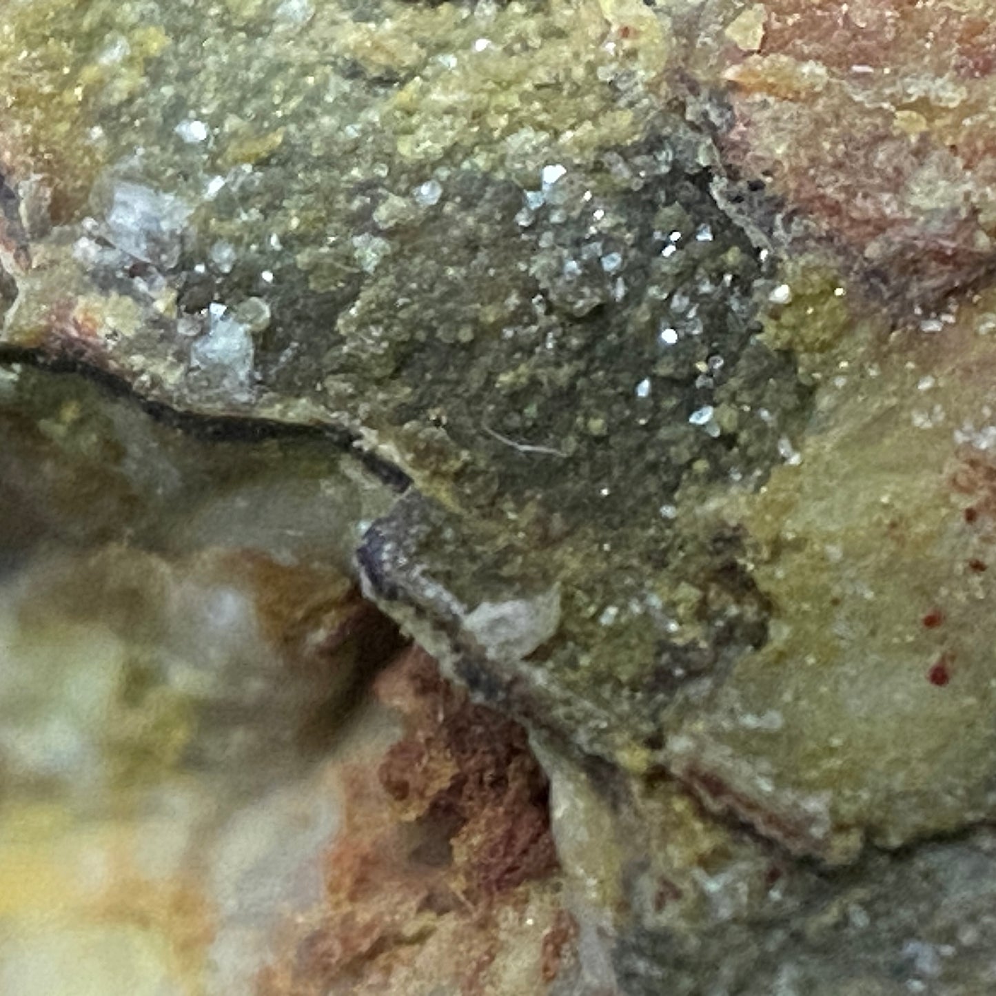 CARMANTITE & BEUDANTITE : CALDBECK FELLS, CUMBRIA, ENGLAND 35g MF4619