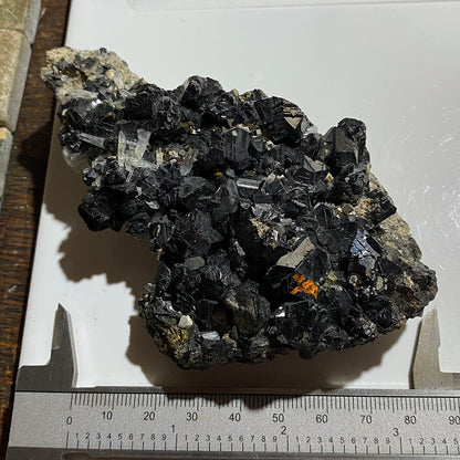 SPHALERITE/PYRITE/QUARTZ : HUARON MINE, HUAYLLAY DISTRICT, PASCO PROVINCE, PERU