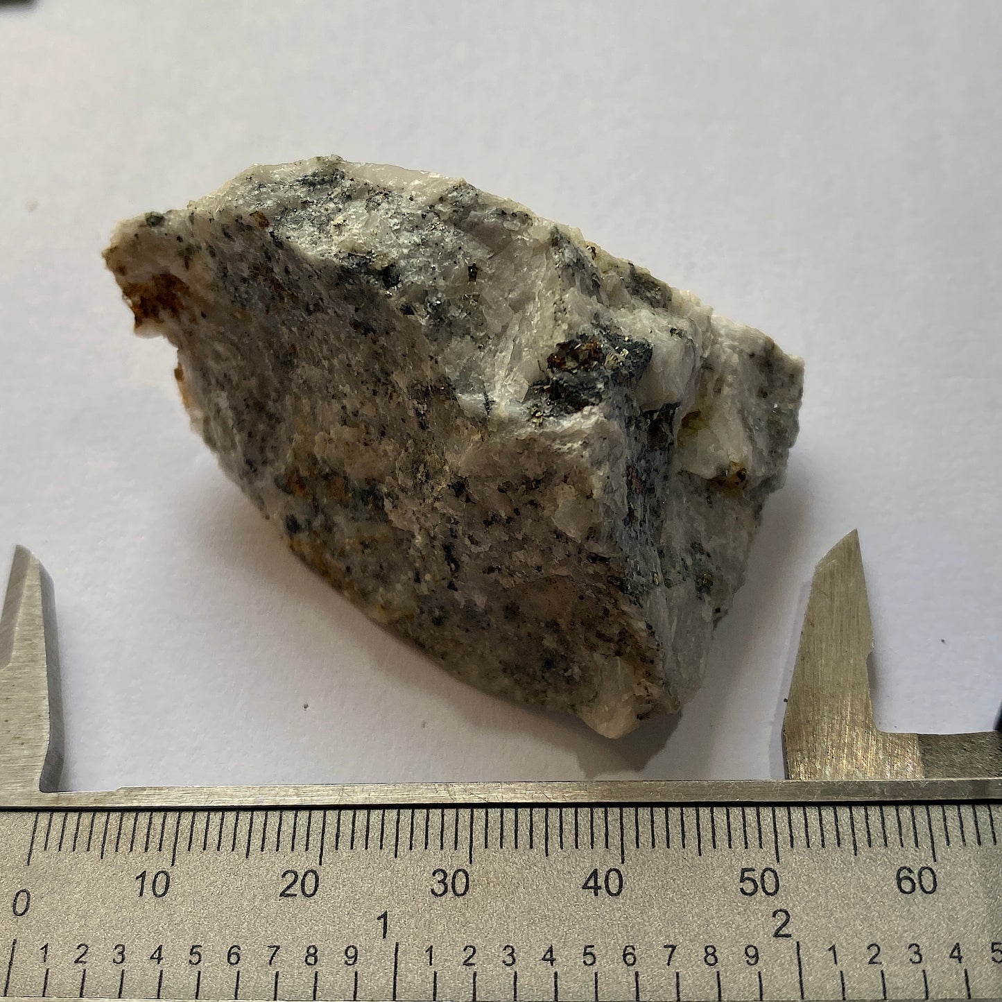 ARSENOPYRITE ON QUARTZ - LEVANT MINE, ST JUST, CORNWALL 43g MF292