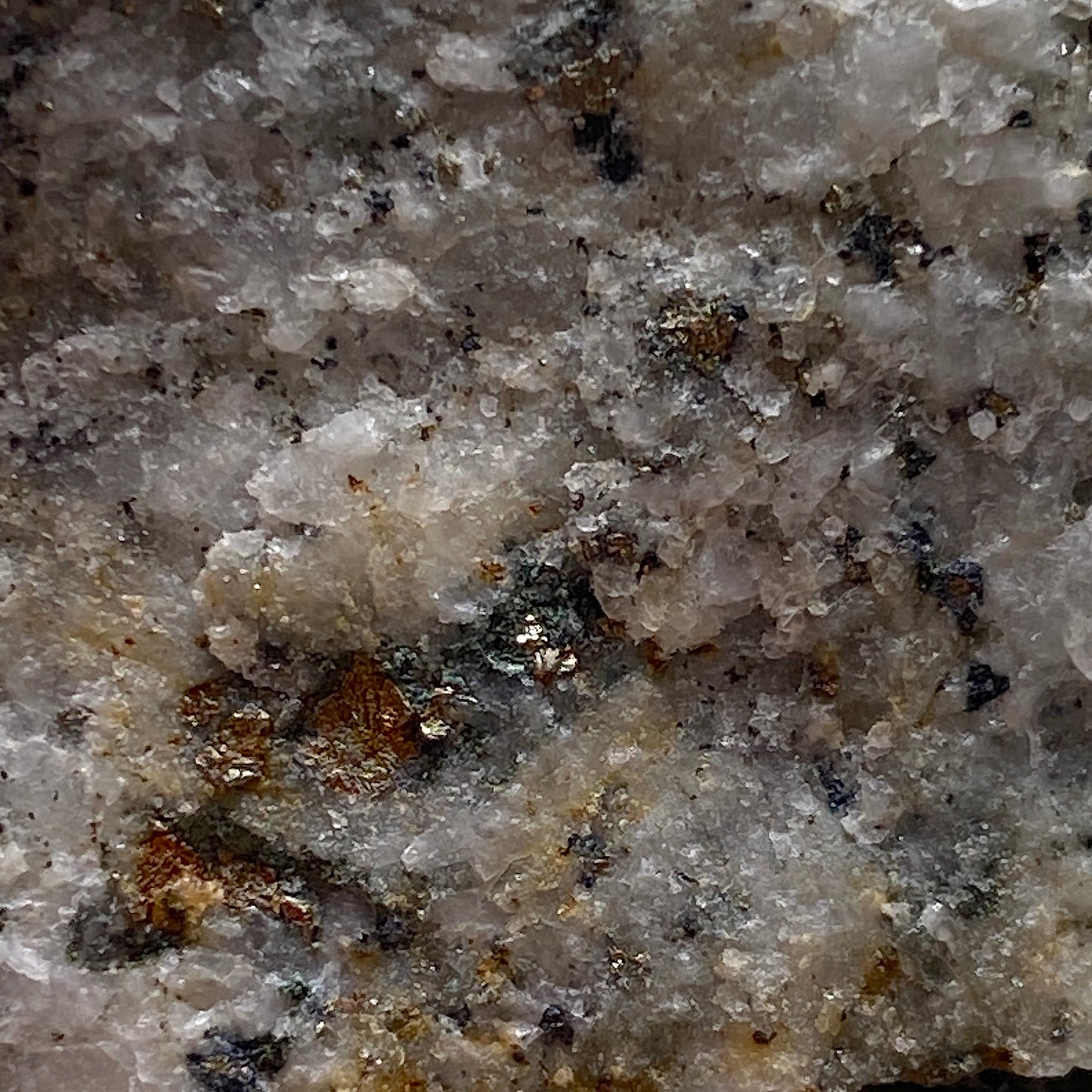 ARSENOPYRITE ON QUARTZ - LEVANT MINE, ST JUST, CORNWALL 43g MF292