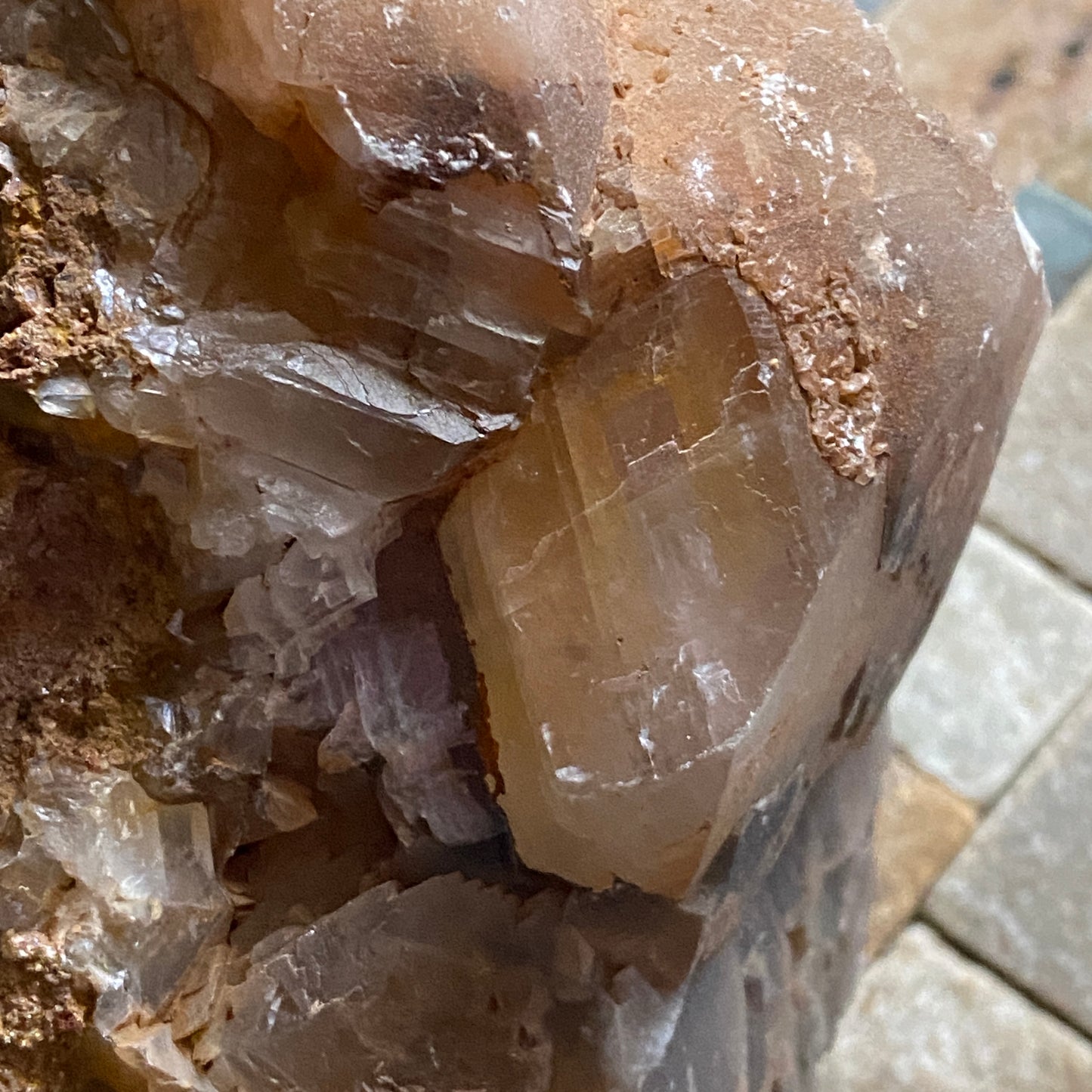 CALCITE "MASSIVE" - CASTLE COCH, WALES  1623g. MF6444