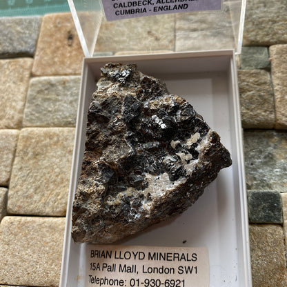 SPHALERITE ON MATRIX - DRY GILL MINE, CALDBECK, CUMBRIA, ENGLAND 72g MF302