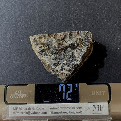 SPHALERITE ON MATRIX - DRY GILL MINE, CALDBECK, CUMBRIA, ENGLAND 72g MF302