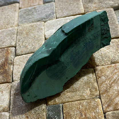 SOLID MALACHITE : CHINGOLA MINING DISTRICT, COPPER BELT, ZAMBIA. 127g MF5325