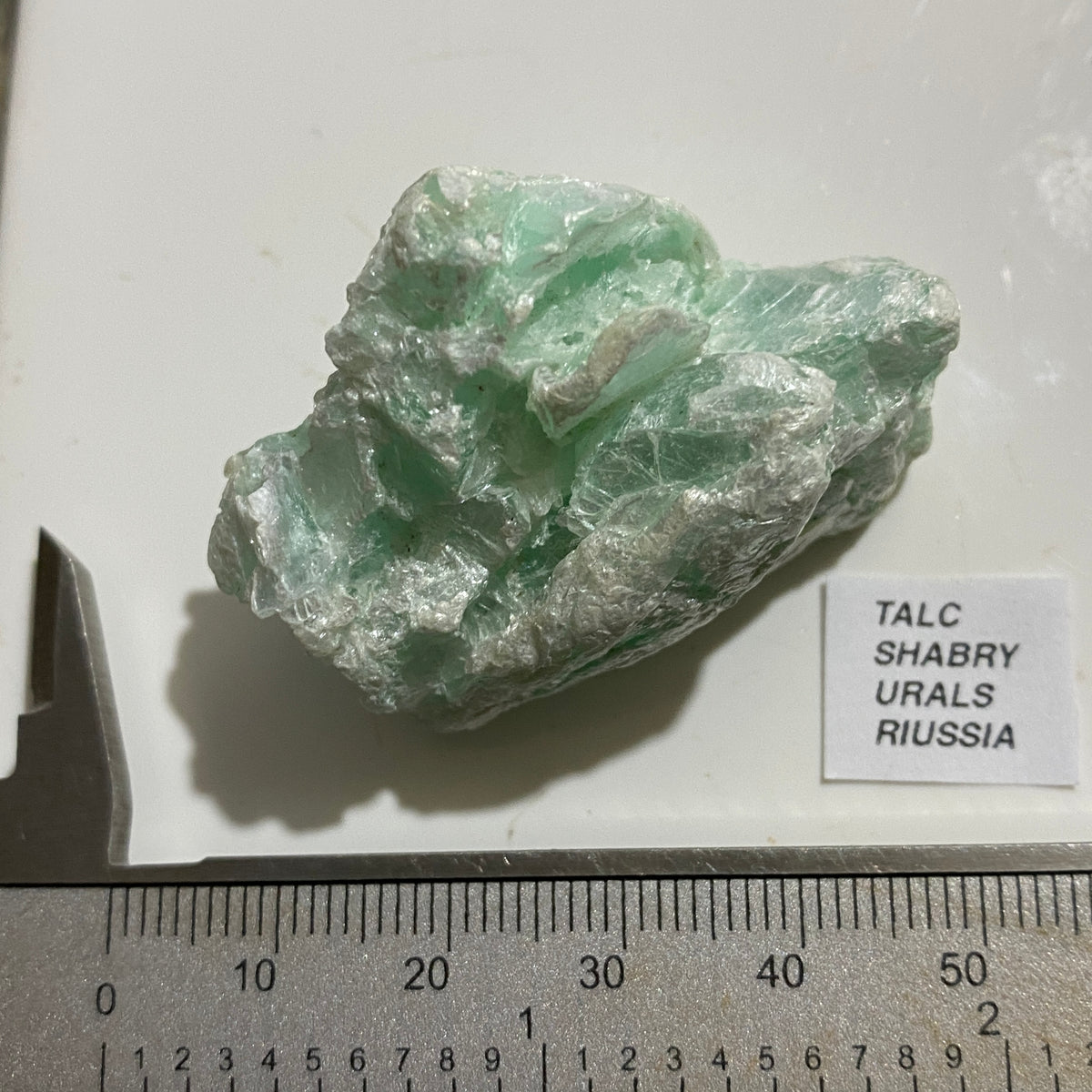 TALC RARE SPECIMEN FROM SHABRY, THE URAL MOUNTAINS, RUSSIA 31g MF5335