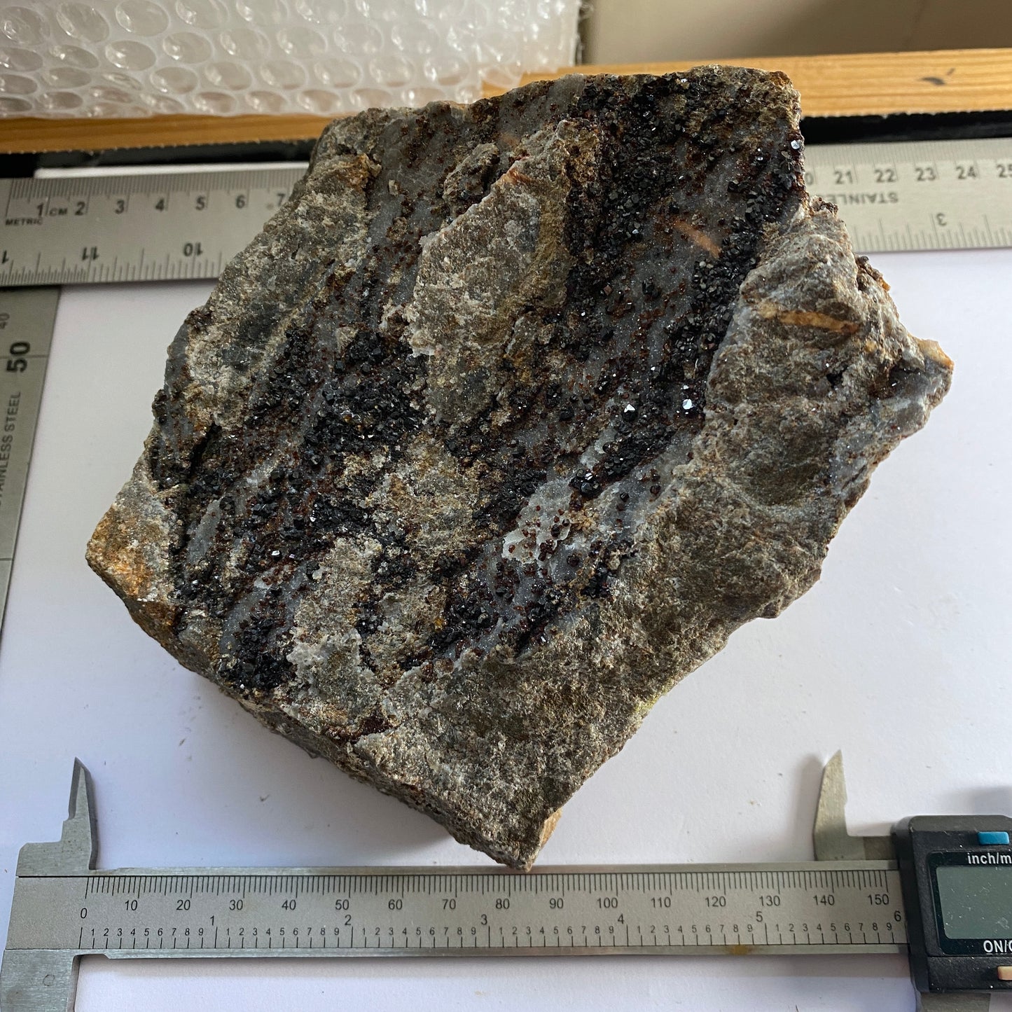 SPHALERITE ON MATRIX - BROWNLEY HILL MINE, CUMBRIA SUBSTANTIAL 1495g. MF6352