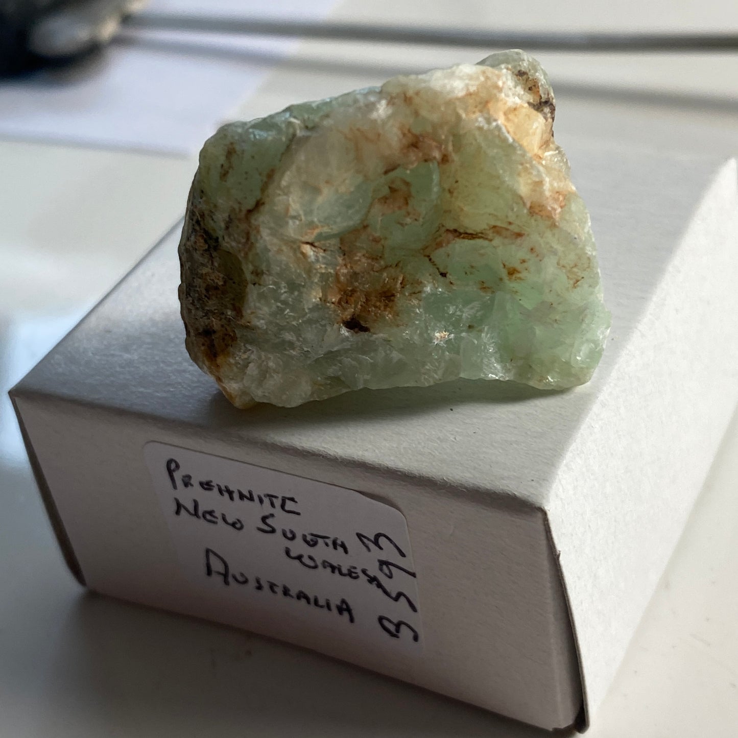 PREHNITE - PROSPECT QUARRY, N.S.W., AUSTRALIA 24g.  MF3593