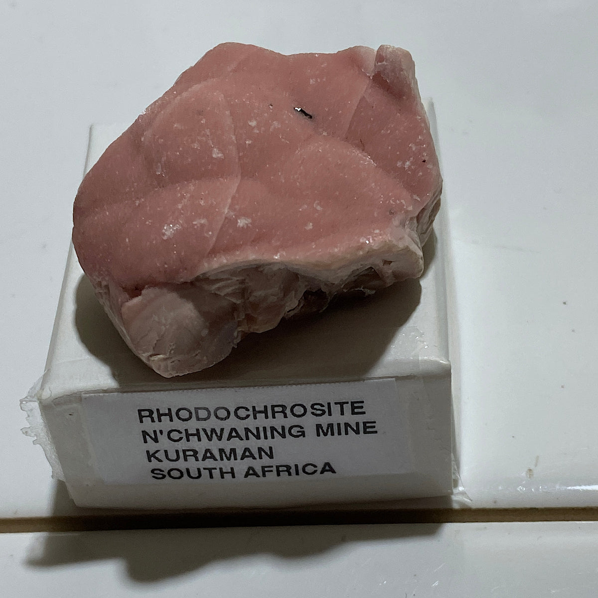 RHODOCHROSITE : N'CHWANING MINE, KURUMAN, NORTHERN CAPE, SOUTH AFRICA  25g MF5336