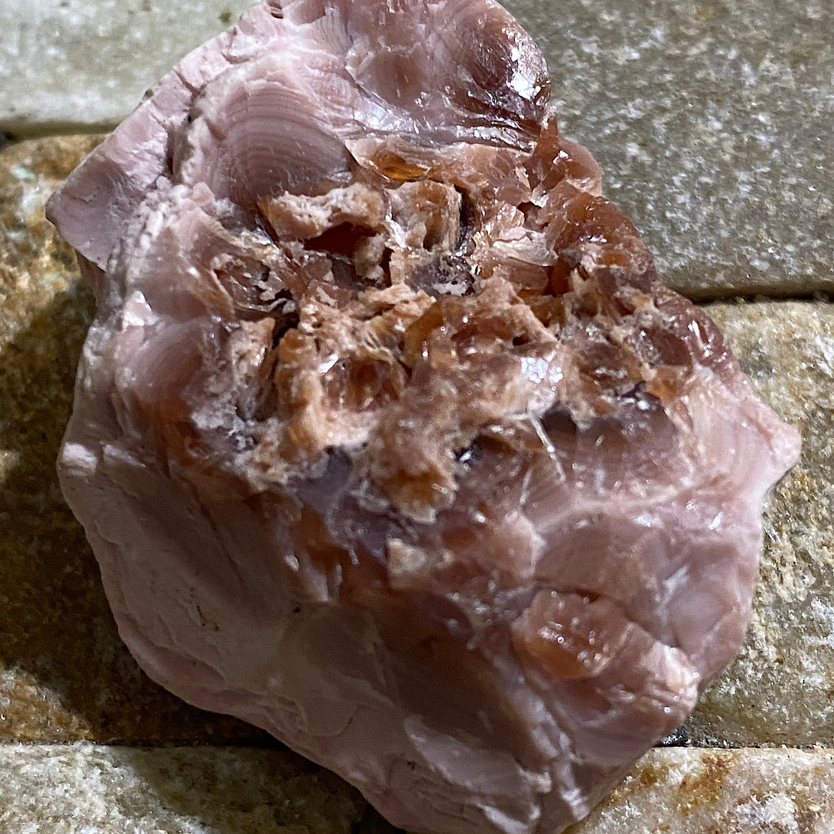 RHODOCHROSITE : N'CHWANING MINE, KURUMAN, NORTHERN CAPE, SOUTH AFRICA  25g MF5336