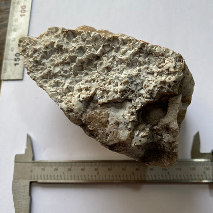 CHALCEDONY EPIMORPHS AFTER FLUORITE - SLITT PASTURE MINE, WESTGATE, CO DURHAM, ENGLAND 667g. MF4462