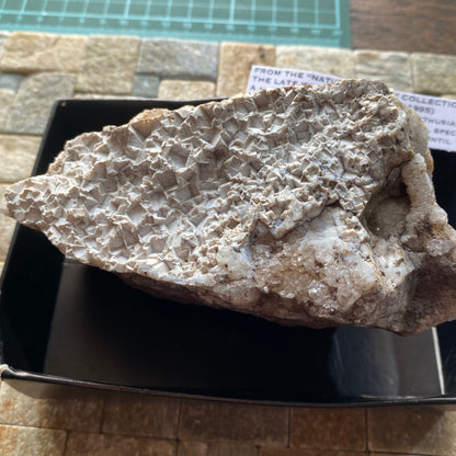 CHALCEDONY EPIMORPHS AFTER FLUORITE - SLITT PASTURE MINE, WESTGATE, CO DURHAM, ENGLAND 667g. MF4462