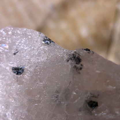 TAKANELITE ON MORGANITE BERYL : BARRA DO SALINAS, BRAZIL 23g MF4642