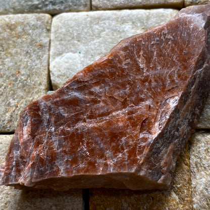 SUNSTONE [OLIGOCLASE] : BJORDAN SUNSTONE QUARRY, BAMBLE, TELEMARK, NORWAY. 24g MF5339