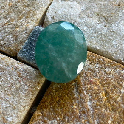 EMERALD BERYL GEMSTONE NATURAL MINED - ZAMBIA. 9.00Ct. MFG2181