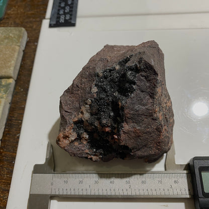 SPECULARITE HEMATITE : BECKERMET MINE, HAILE, CUMBRIA, ENGLAND 468g MF4617