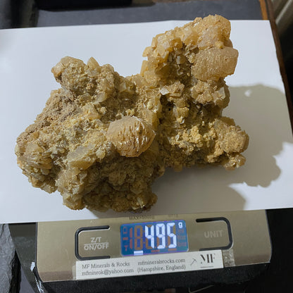 CALCITE : TON MAWR QUARRY, PENTYRCH, WALES  495g  MF4602