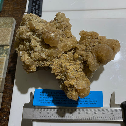 CALCITE : TON MAWR QUARRY, PENTYRCH, WALES  495g  MF4602
