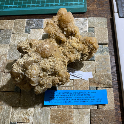 CALCITE : TON MAWR QUARRY, PENTYRCH, WALES  495g  MF4602