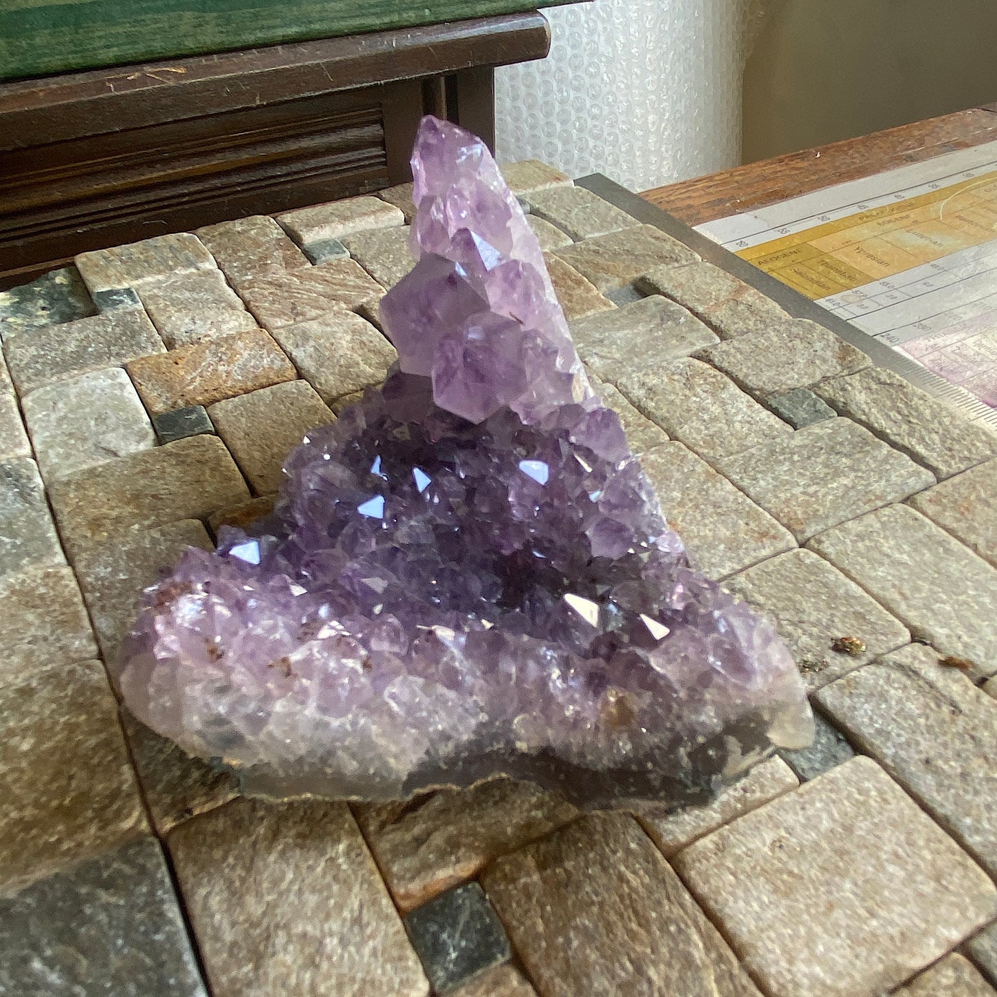 AMETHYST QUARTZ ATTRACTIVE PIECE FROM RIO GRANDE DO SUL, BRAZIL 273g MF1446