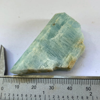 AQUAMARINE BERYL DRILL CORE SPECIMEN - SHIGAR, PAKISTAN. 19g MF3743