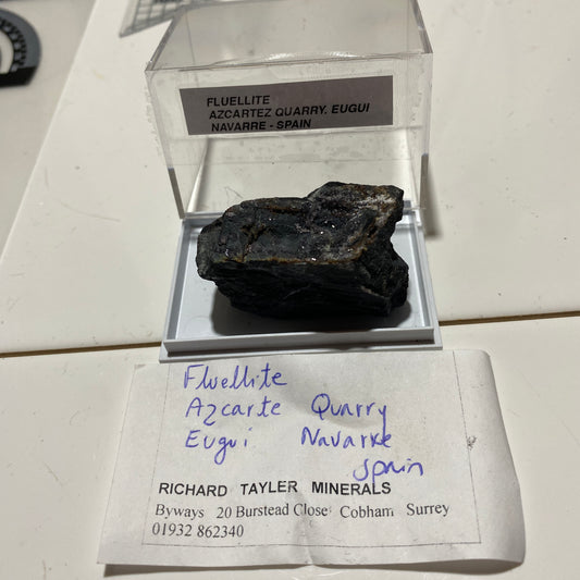 FLUELLITE/METAVARISCITE ON MATRIX : AZCARTE QUARRY, SPAIN 31g MF4684