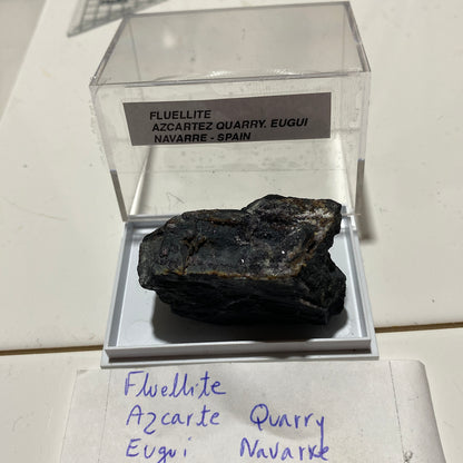 FLUELLITE/METAVARISCITE ON MATRIX : AZCARTE QUARRY, SPAIN 31g MF4684
