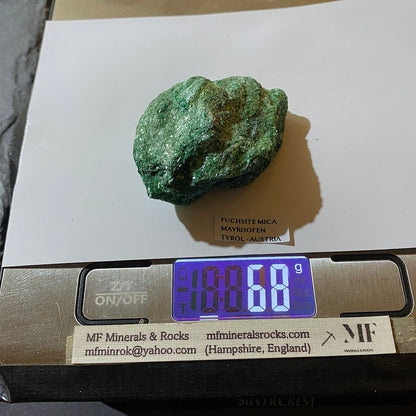 FUCHSITE MICA : MAYRHOFEN, TYROL, AUSTRIA. 68g. MF5346