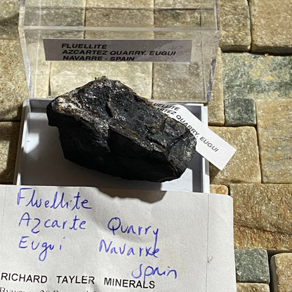 FLUELLITE/METAVARISCITE ON MATRIX : AZCARTE QUARRY, SPAIN 31g MF4684