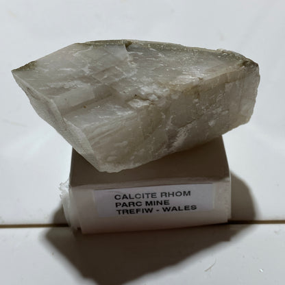 CALCITE RHOM FROM PARC MINE, TREWIF, WALES ; 65g. MF4675