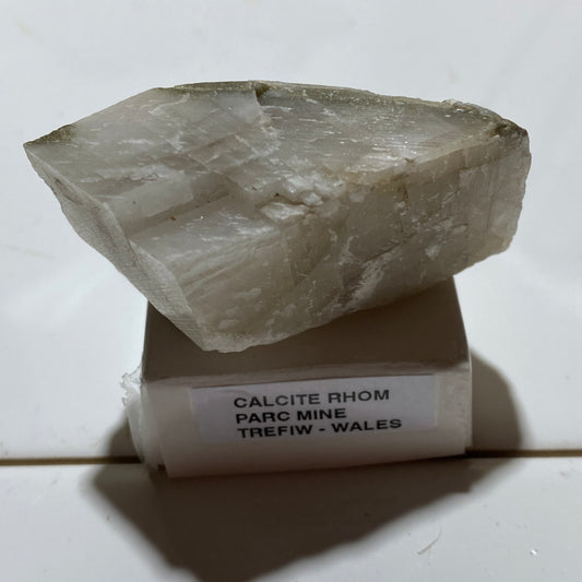 CALCITE RHOM FROM PARC MINE, TREWIF, WALES ; 65g. MF4675