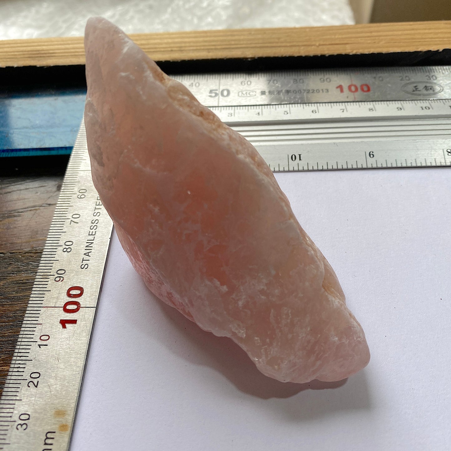ROSE QUARTZ -SAPULAIA DO NORTE, GALLELA, MINAS GERAIS, BRAZIL 204G MF4465
