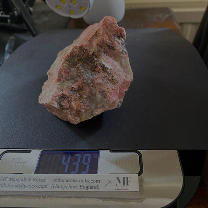 RHODONITE - FRANKLIN MINE, SUSSEX CO. NEW JERSEY, U.S.A. 439g MF4466