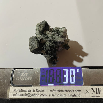 RUTILE/CHLORITE/ALBITE EXQUISITE SPECIMEN : SEEBACH VALLEY, AUSTRIA 30g MF4679