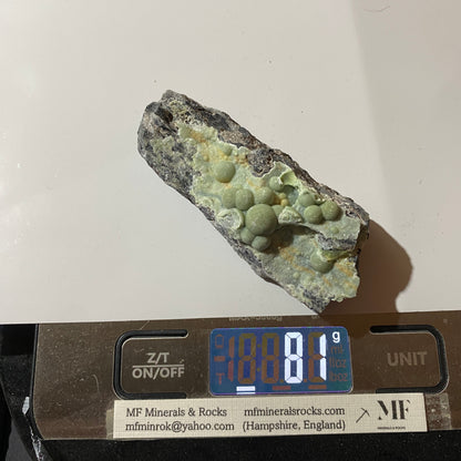 WAVELLLITE : COUNTY PIT, MAULDIN MOUNTAINS, ARKANSAS, U.S.A. 82g MF4685