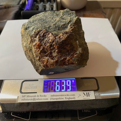 SPHALERITE [ETC] ON MATRIX : ST DAY, TOLGULLOW, CORNWALL 679g MF4668