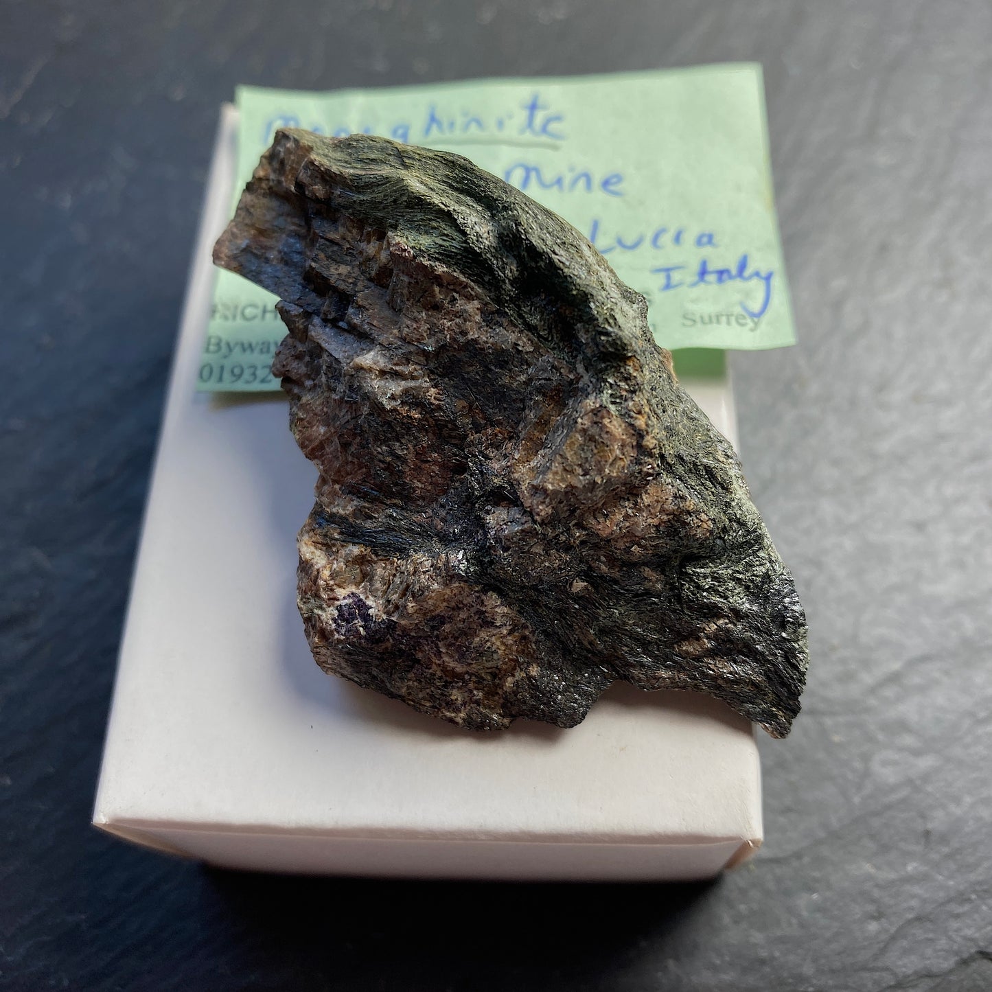 MENEGHINITE BOTTINO MINE, TUSCANY, ITALY 39g MF1453