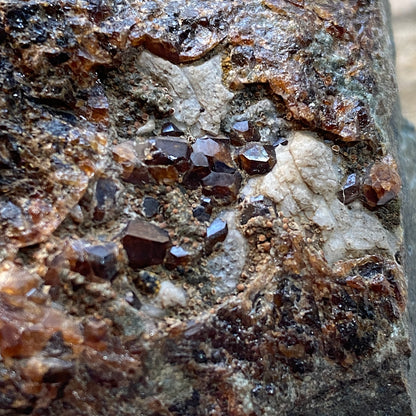 SPHALERITE [ETC] ON MATRIX : ST DAY, TOLGULLOW, CORNWALL 679g MF4668